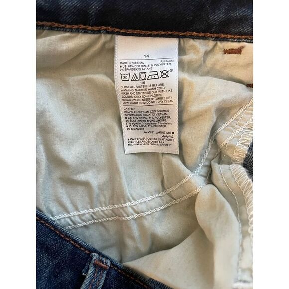 Old Nevy Womens Pop Icon Skinny Mid Rise Jeans Size 14 - Picture 2 of 4